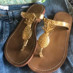 Lilly Pulitzer for target pineapple sandals